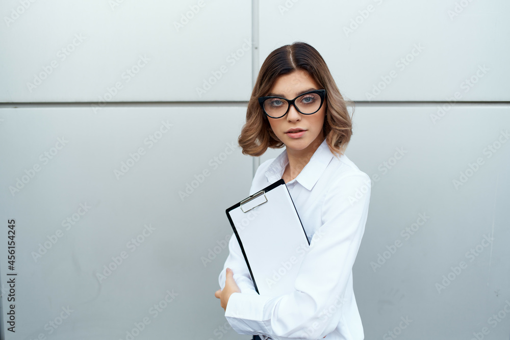 Business woman professional work documents lifestyle Business woman professional work documents lifestyle