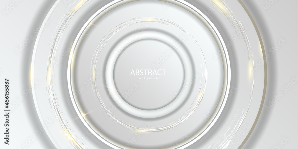 Abstract golden circle concentric circle background Abstract golden circle concentric circle background
