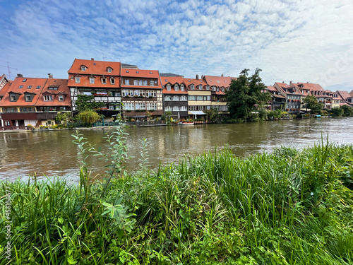 Little Venice on the Regnitz in Bamberg