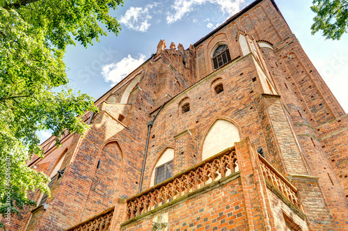 Torun, St John's Cathedral, HDR Image photo