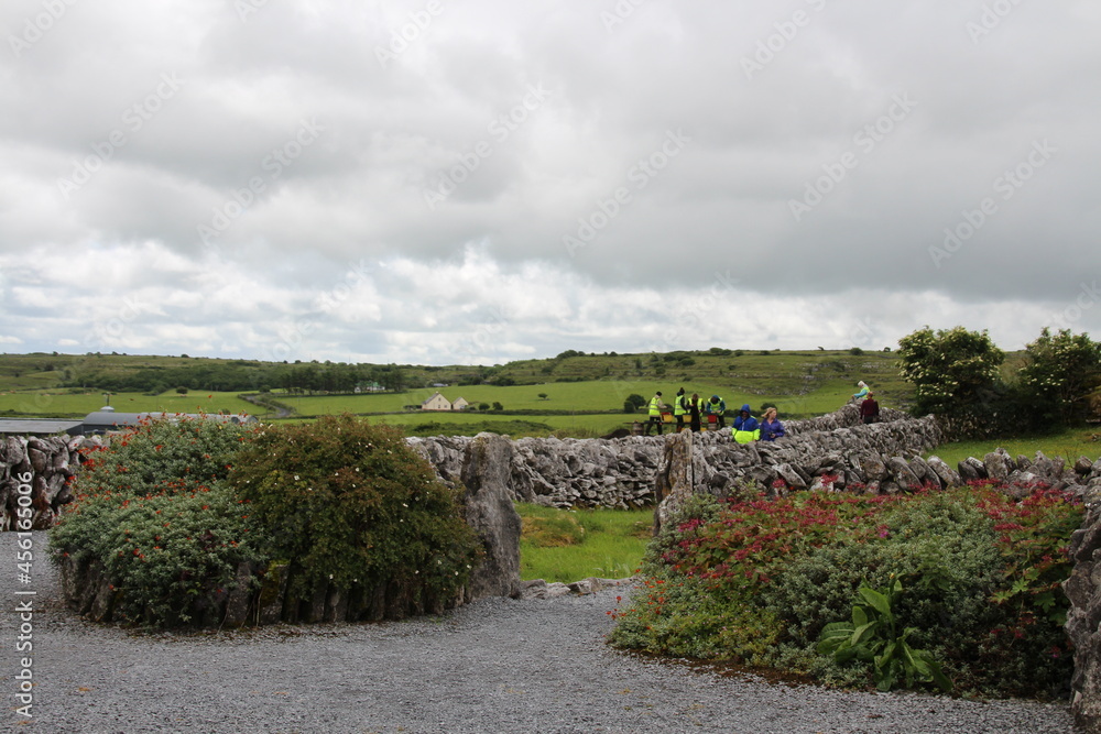 El fuerte de Caherconnell, Irlanda. Asentamiento arqueológico que data del año 500.
