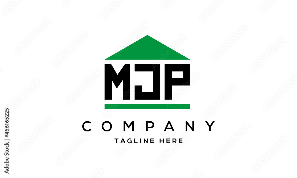 MJP creative three latter logo design