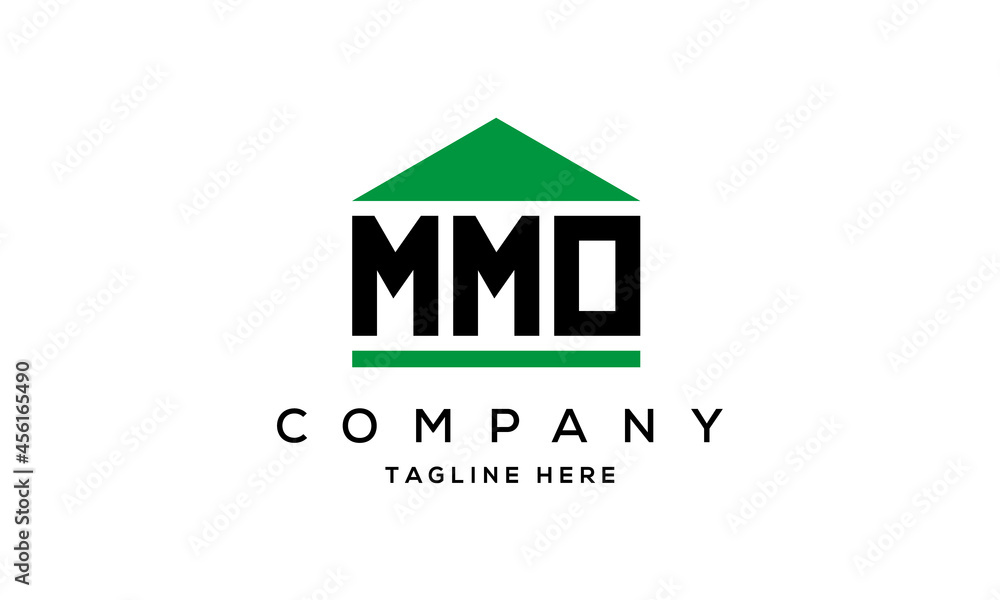 MMO creative three latter logo design