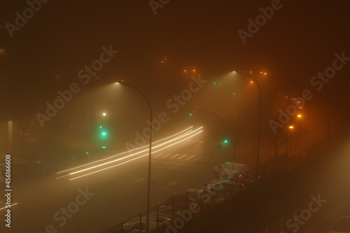 Photography niebla de noche
