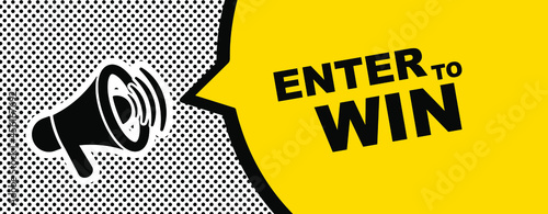 enter to win sign 