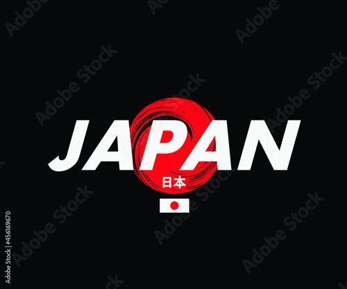 Futuristic illustration of tokyo japan vector t shirt design, vector graphic, typographic poster or tshirts street wear and Urban style