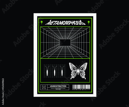 Aesthetic Graphic Design for Tshirt, Street Wear, Urban Style