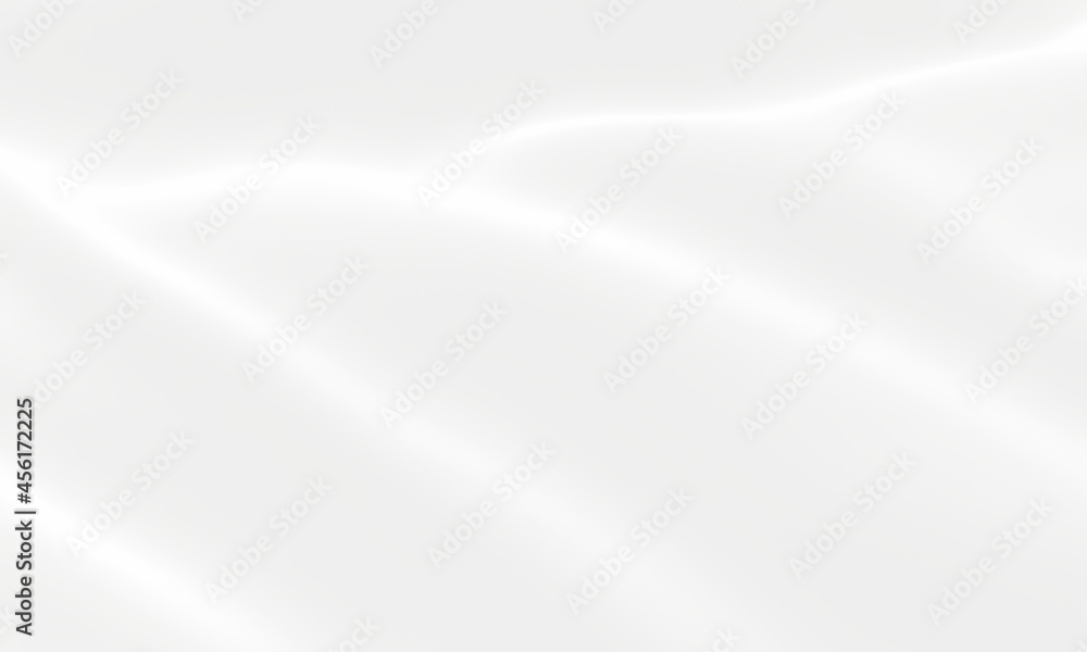 3D abstract white rippled cloth. Wave background. 3D abstract white rippled cloth. Wave background.