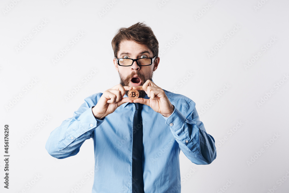 business bearded man cryptocurrency bitcoin finance business bearded man cryptocurrency bitcoin finance
