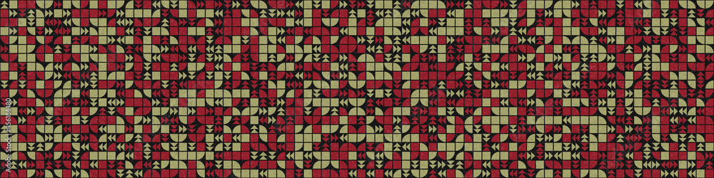 Abstract Geometric Pattern generative computational art illustration Abstract Geometric Pattern generative computational art illustration