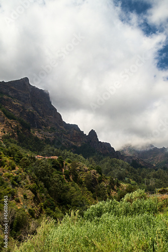 landscape with sky and clouds