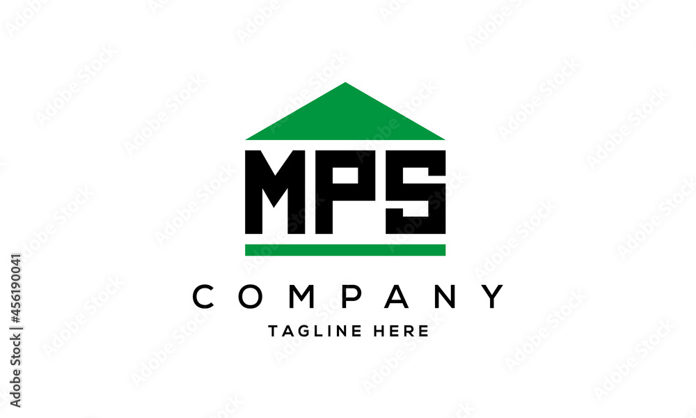 MPS creative three latter logo design MPS creative three latter logo design