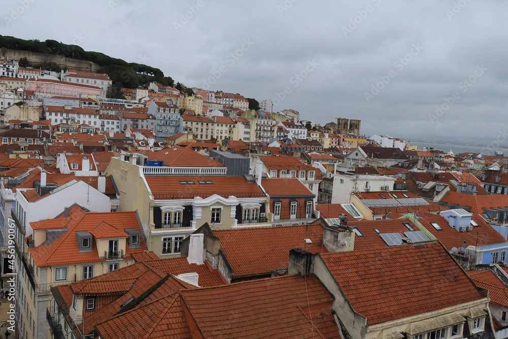 Obraz premium roofs of town