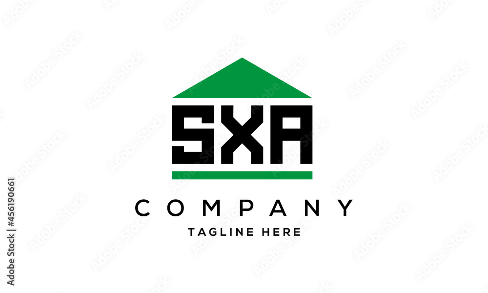 Obraz premium SXA creative three latter logo design