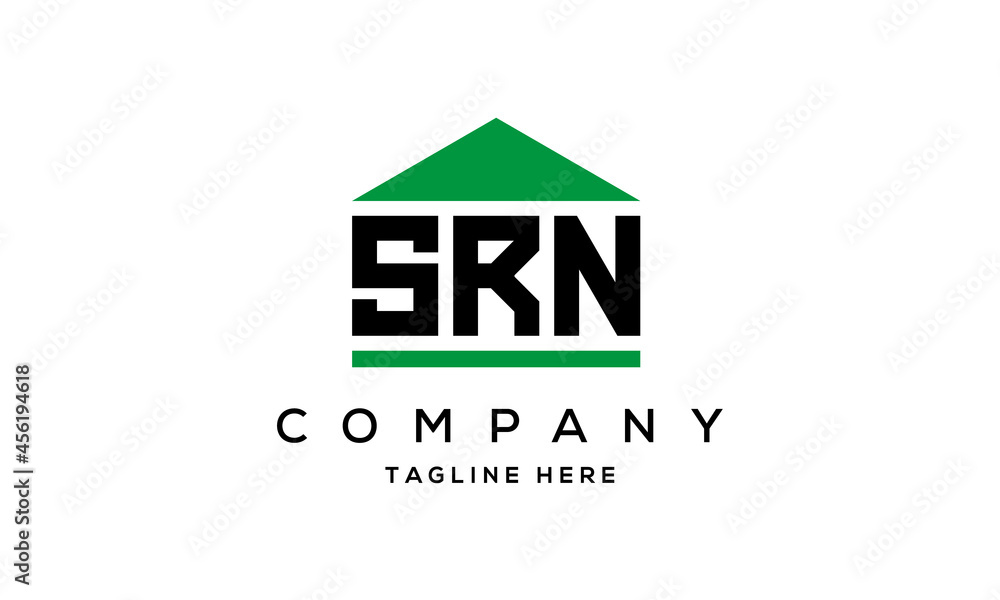 SRN creative three latter logo design SRN creative three latter logo design