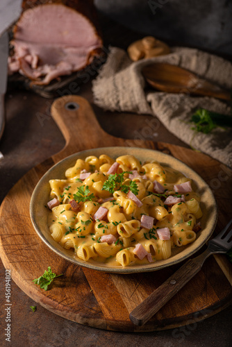 Delicous pasta with cheese sauce © Stepanek Photography