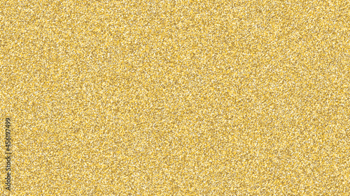 Wide vector gold glitter background
