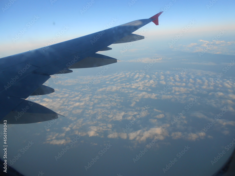 wing of airplane wing of airplane