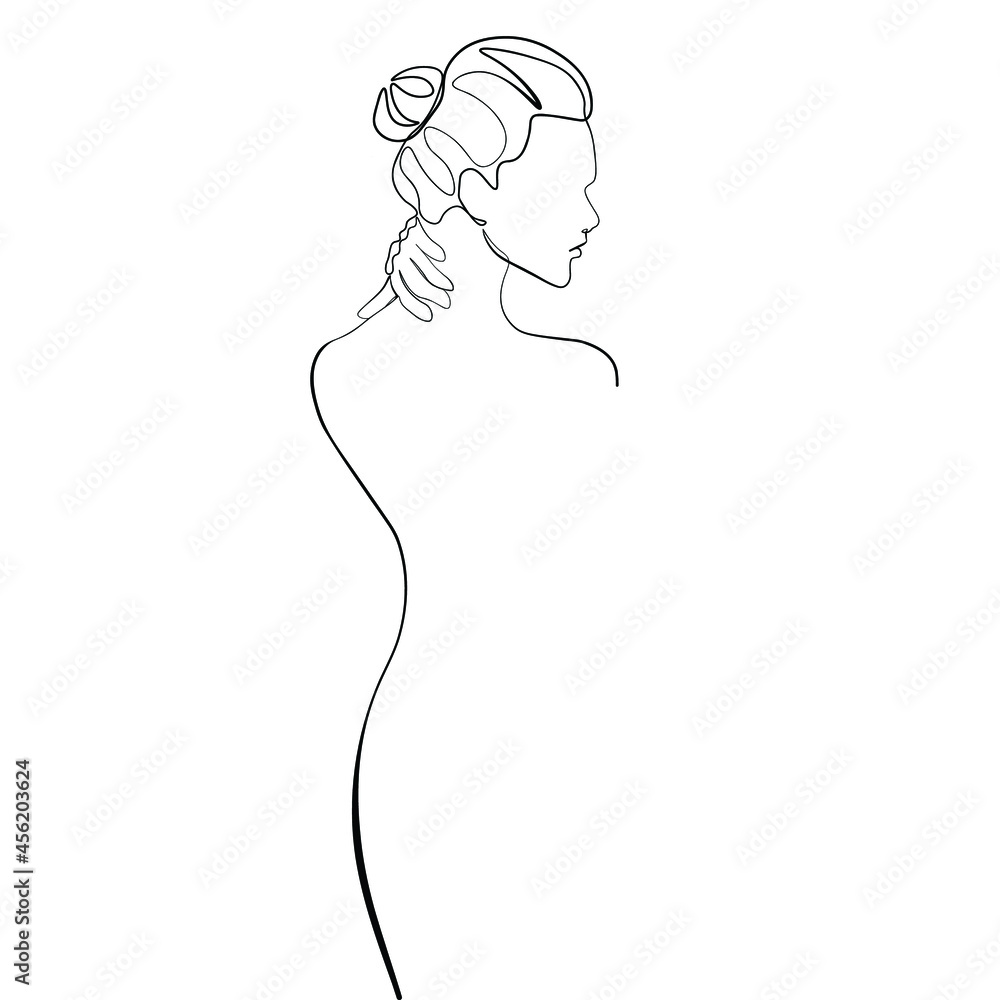 Surreal Faces Continuous line, drawing of set faces and hairstyle, fashion concept, woman beauty minimalist, vector illustration pretty sexy. Contemporary portrait Surreal Faces Continuous line, drawing of set faces and hairstyle, fashion concept, woman beauty minimalist, vector illustration pretty sexy. Contemporary portrait
