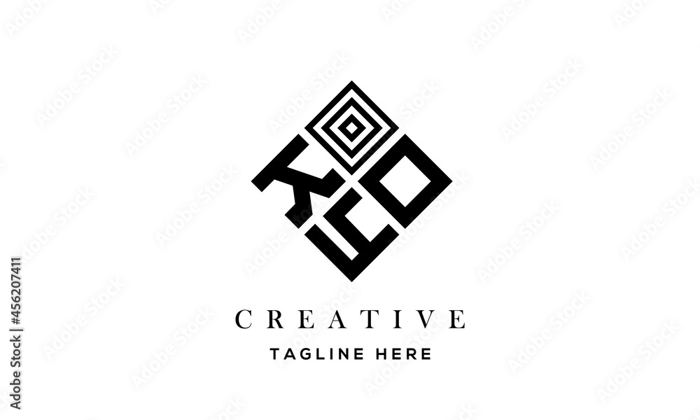 KOY square three latter logo vector KOY square three latter logo vector