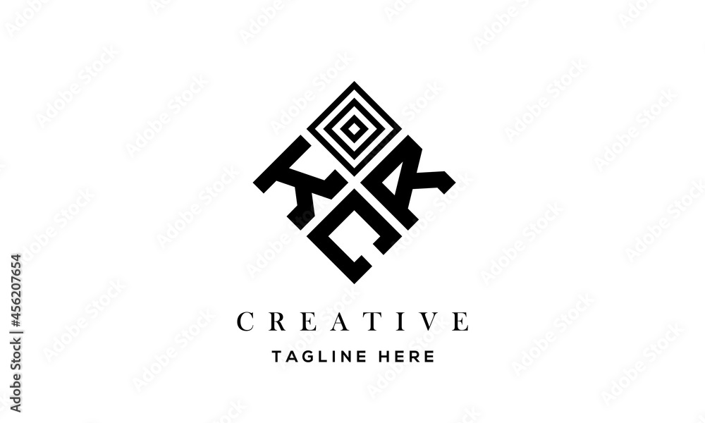KRC square three latter logo vector KRC square three latter logo vector