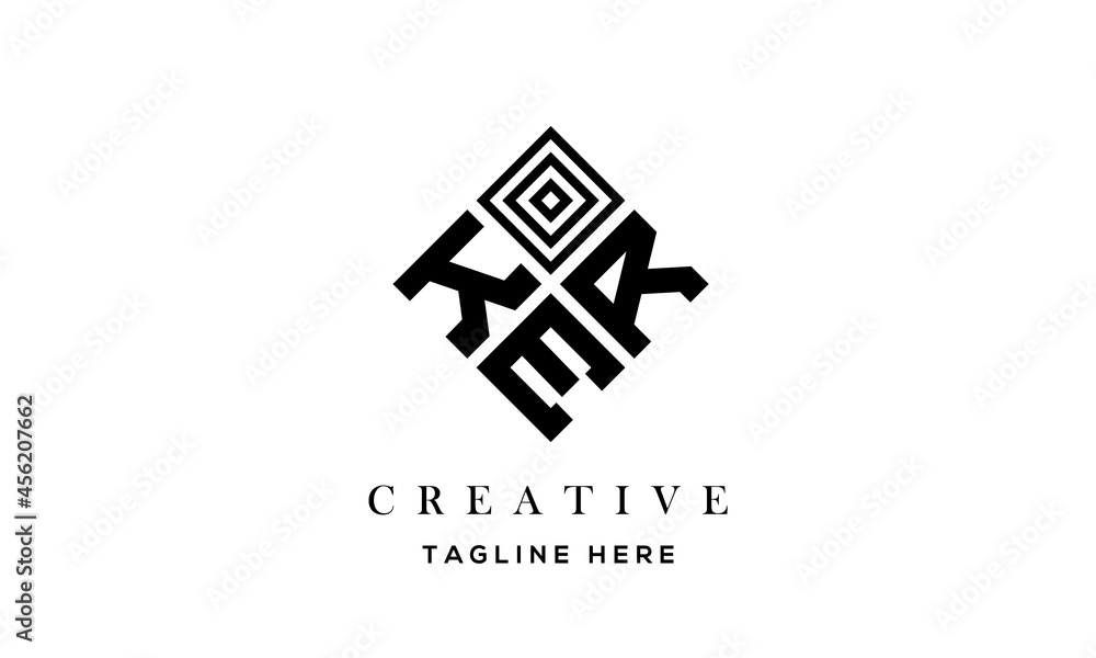 KRE square three latter logo vector KRE square three latter logo vector
