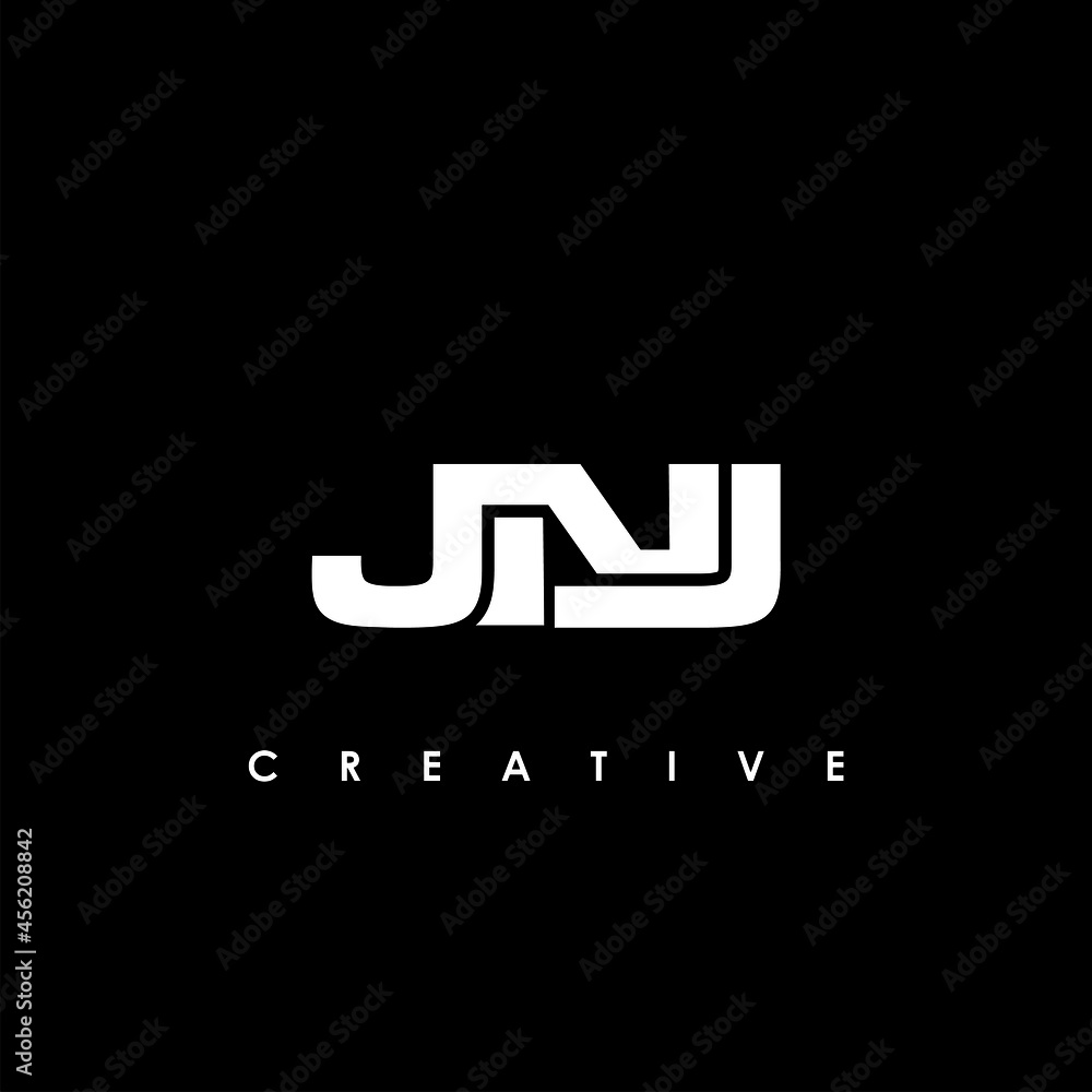 JNJ Letter Initial Logo Design Template Vector Illustration JNJ Letter Initial Logo Design Template Vector Illustration