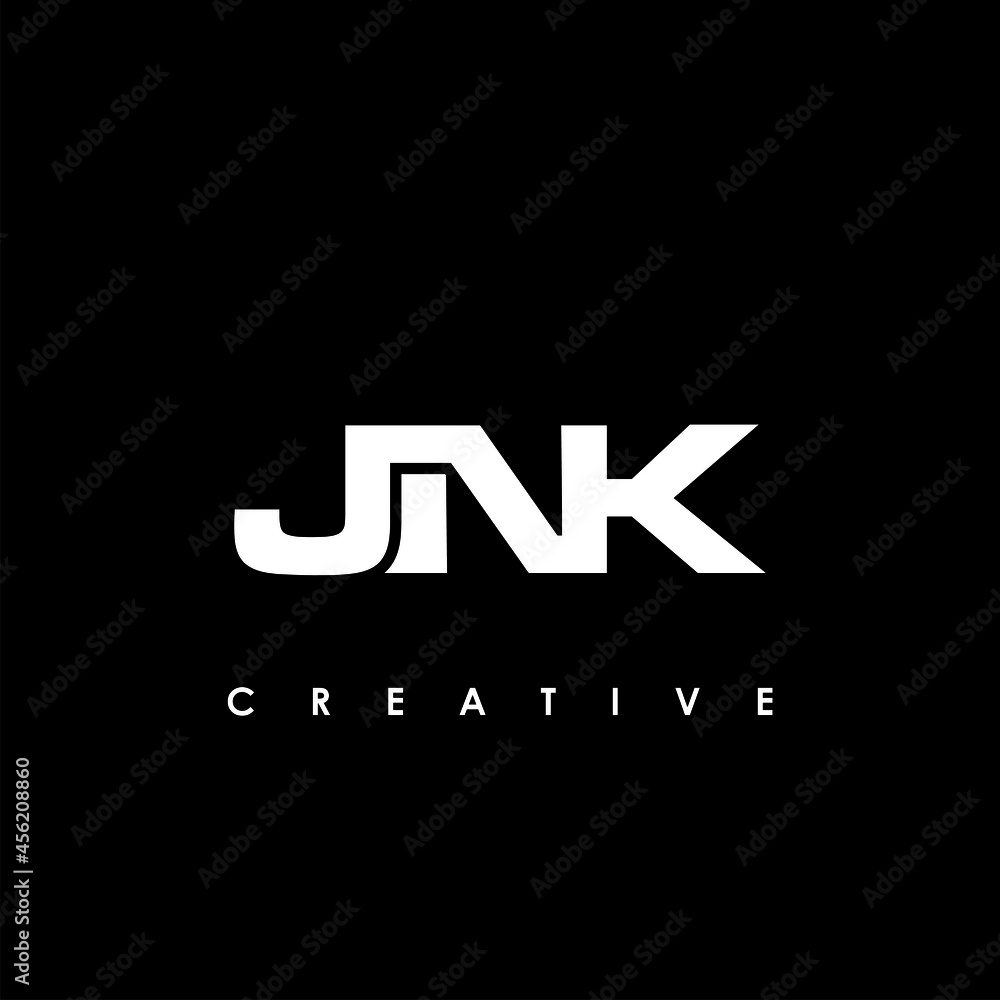 JNK Letter Initial Logo Design Template Vector Illustration