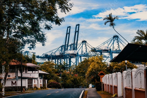 bridge over the river