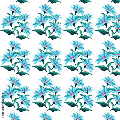 Flower pattern, Floral pattern, pattern, Seamless Pattern, Vector pattern, repeat pattern,Elements pattern