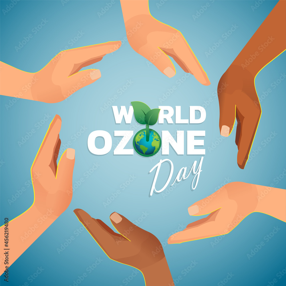 World Ozone Day Vector illustration for Poster, banner Design. World Ozone Day Vector illustration for Poster, banner Design.