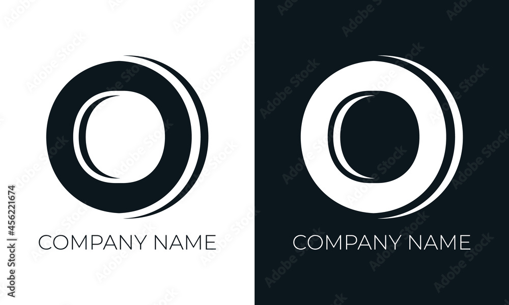 Initial letter o logo vector design template. Creative modern trendy o typography and black colors. Initial letter o logo vector design template. Creative modern trendy o typography and black colors.