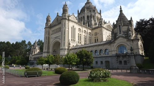 Basilica of Sainte-Thérèse Lisieux in France photo