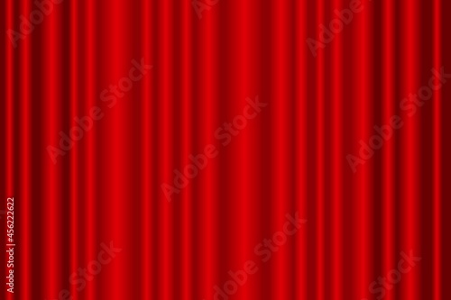 Red curtain background