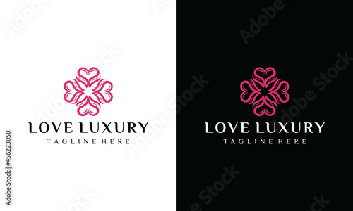 Heart symbol logo icon design template elements. Health care logotype concept. Dating Logo Icon. Vector template.