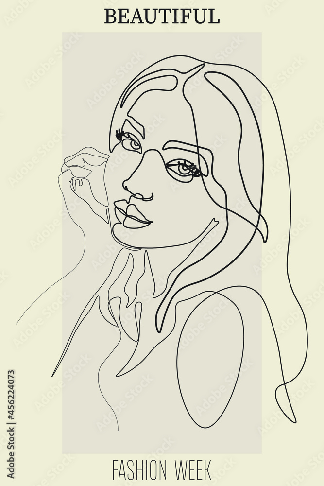 Surreal Faces Continuous line, drawing of set faces and hairstyle, fashion concept, woman beauty minimalist, vector illustration pretty sexy. Contemporary portrait Surreal Faces Continuous line, drawing of set faces and hairstyle, fashion concept, woman beauty minimalist, vector illustration pretty sexy. Contemporary portrait