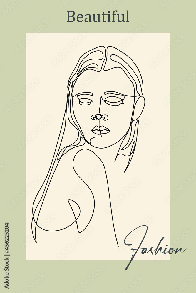 Surreal Faces Continuous line, drawing of set faces and hairstyle, fashion concept, woman beauty minimalist, vector illustration pretty sexy. Contemporary portrait Surreal Faces Continuous line, drawing of set faces and hairstyle, fashion concept, woman beauty minimalist, vector illustration pretty sexy. Contemporary portrait