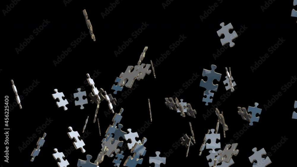 puzzle piece spreading loop animation puzzle piece spreading loop animation