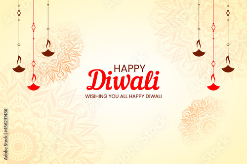 happy diwali festival background. diwali background design for banner, poster, flyer, website banner