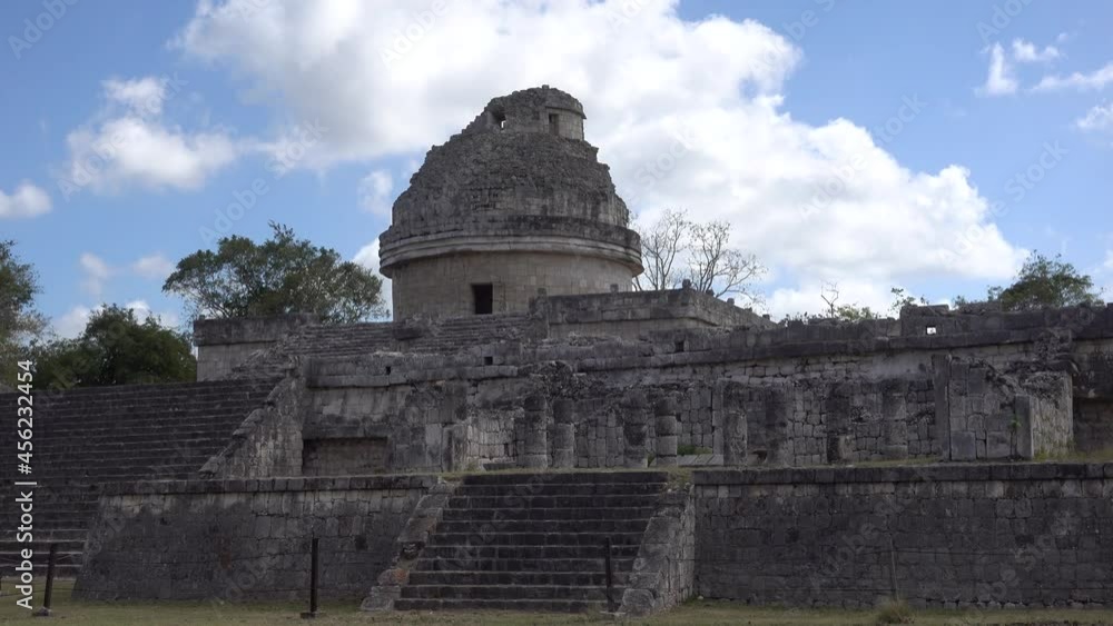 The Observatory Mayan ruins at Chichen Itza, Yucatan, Mexico. The Observatory Mayan ruins at Chichen Itza, Yucatan, Mexico.