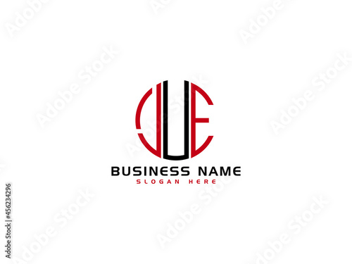 Letter JUE Logo, Creative jue Logo Iocn Vector Image Design photo