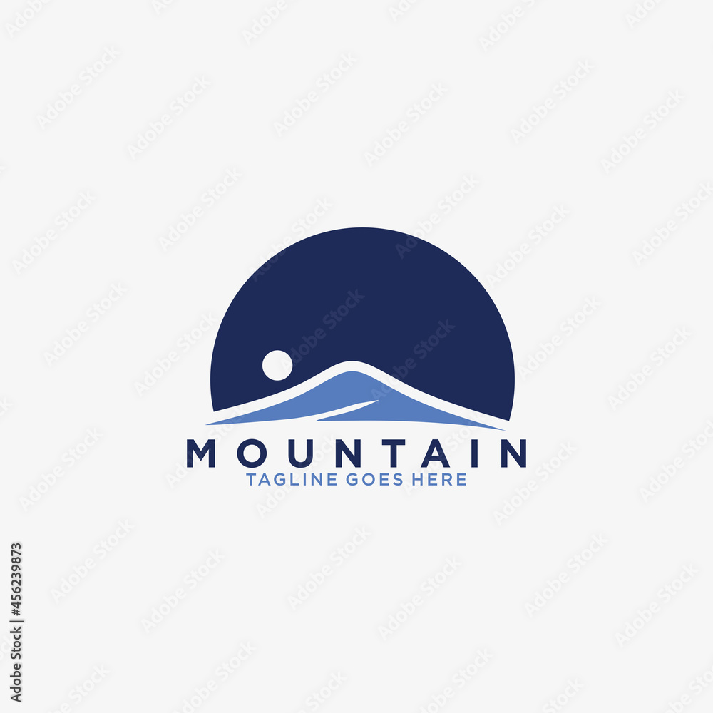 Obraz premium mountain logo