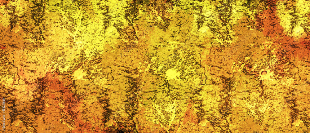 Gold foil stone texture background. Autumn banner. Gold foil stone texture background. Autumn banner.