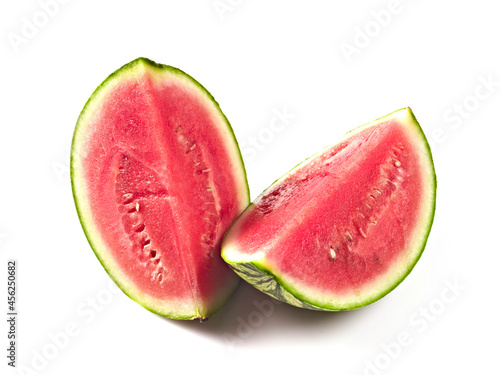 Watermelon on white background