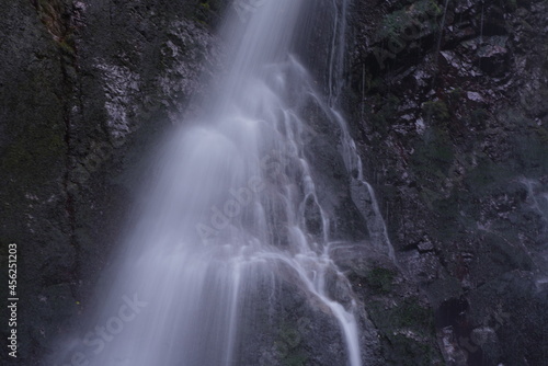 long exposure view of waterfall