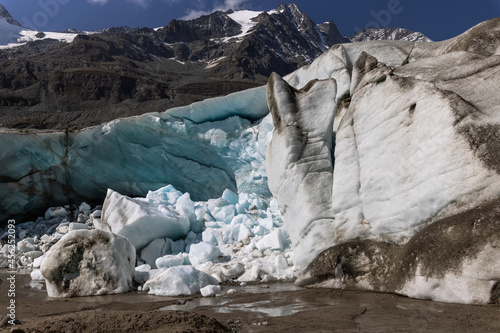 Gletscher Abbruch der Pasterze photo