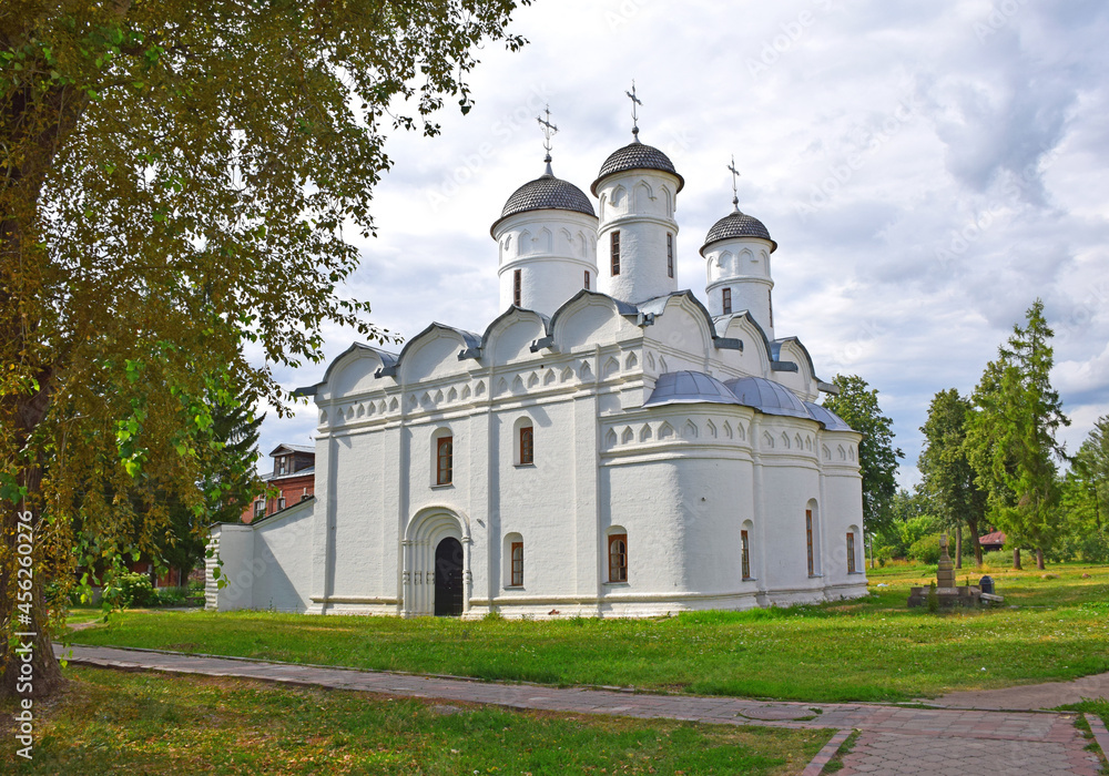 The Monastery of the Ordination of the Sacrament was founded in 1207 by the Bishop of Suzdal, John. Russia, Suzdal, August 2021.
