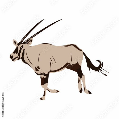 Oryx vector symbol 