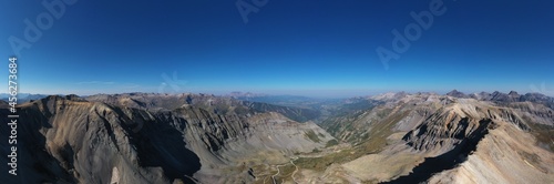 A view from Imogene Pass - Telluride Colorado to Ouray