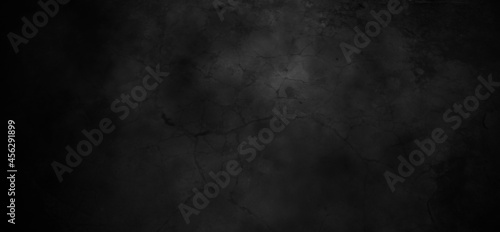 Dark Grunge Cement Background With Scratches  Horror Dark wall texture 